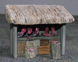 Medieval Street Butcher Stall